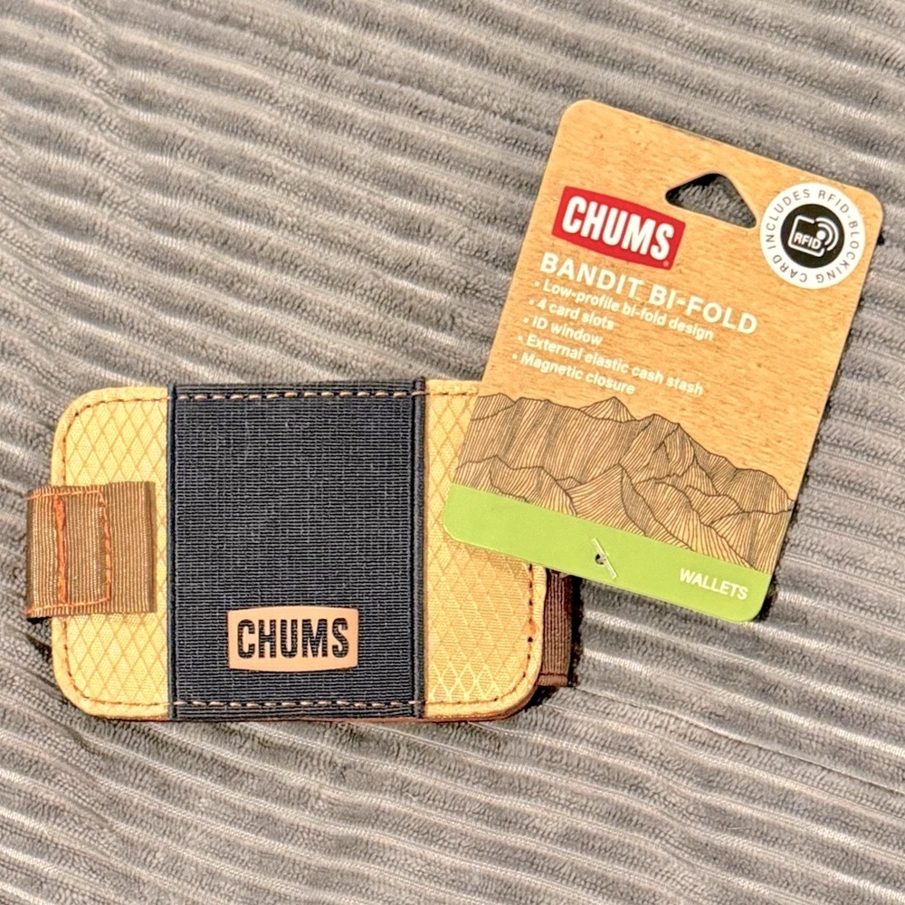 Chums Bandit unisex-adult Bi-Fold Polyester Wallet – NWT
